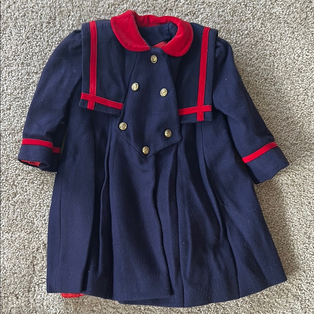 Rothschild Blue and Red Pea Coat with Nautical Flair (53)